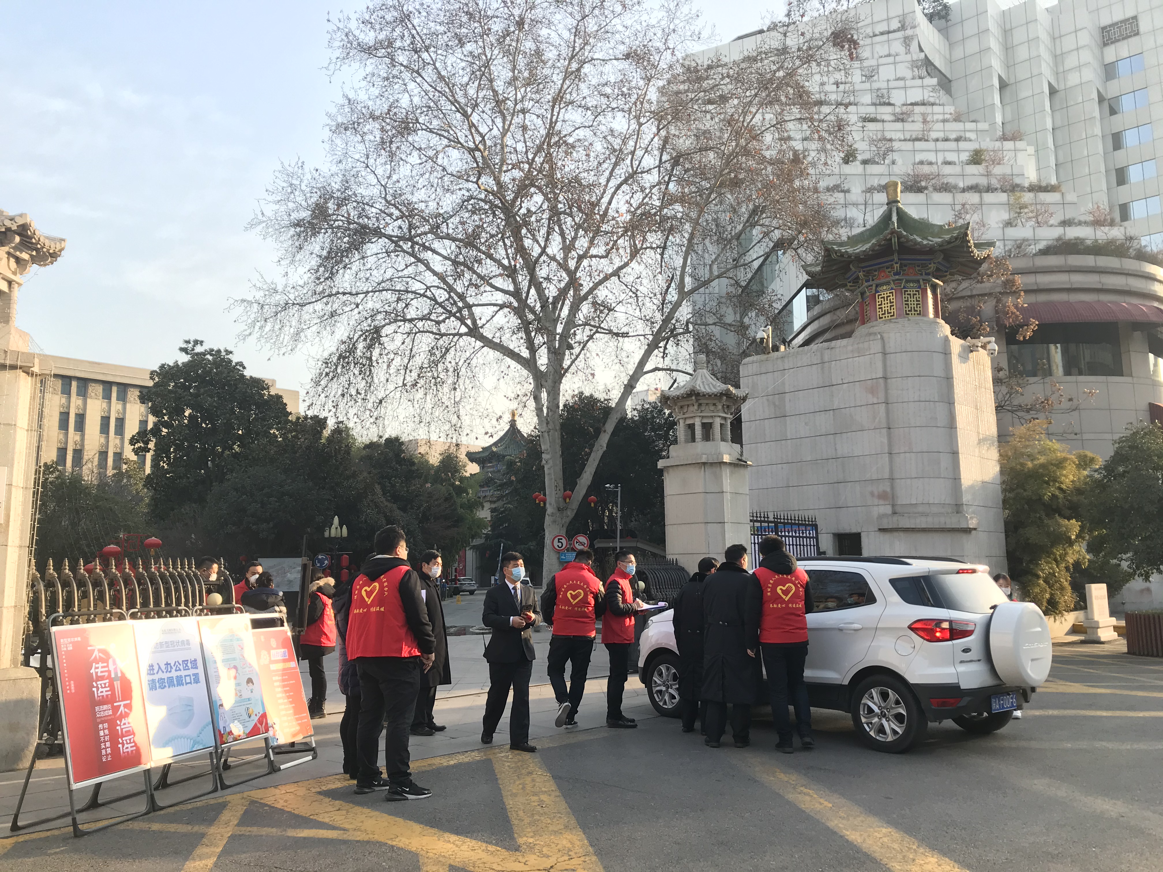 志愿者“在行動”