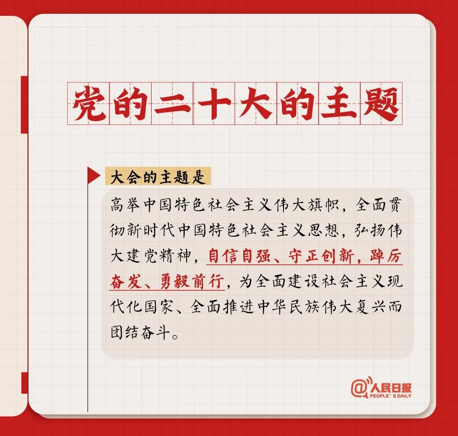 轉存！黨的二十大報告學習筆記